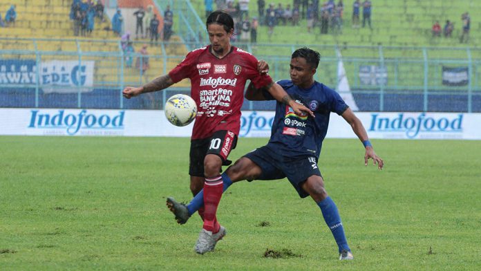 Arema Jawab Tantangan Bali United untuk Beruji Coba