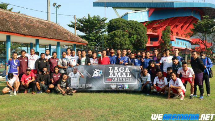 Jurnalis Malang Raya FC Menggelar Laga Amal untuk Pendiri Wearemania
