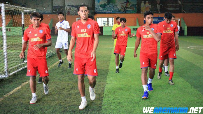 Liga 1 2020 Buram, Program Latihan Arema Dibuat Perpekan