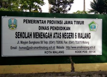 Sejarah SMA Negeri 6 Malang