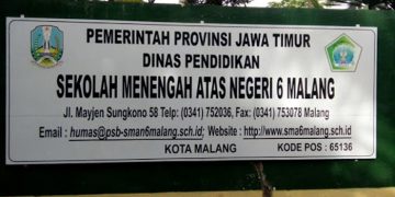 Sejarah SMA Negeri 6 Malang