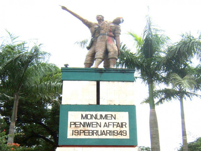 Monumen Peniwen Affair yang Gambarkan Kekejaman KNIL terhadap PMR