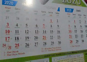 Surat Edaran Perubahan Cuti Bersama Idhul Fitri 1441 H