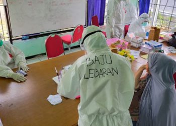Baju Lebaran Ala Tenaga Kesehatan Pejuang Covid-19 Kota Batu