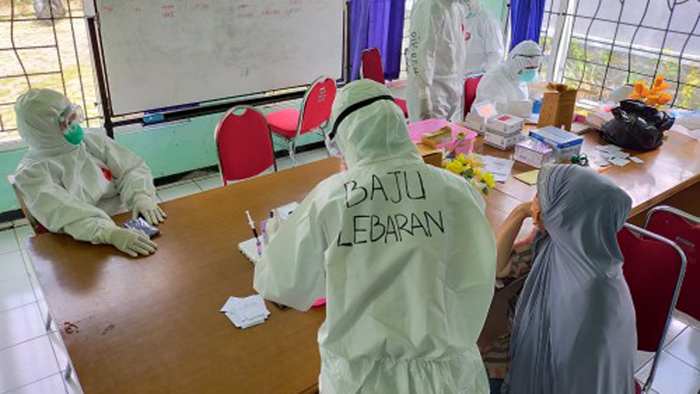 Baju Lebaran Ala Tenaga Kesehatan Pejuang Covid-19 Kota Batu