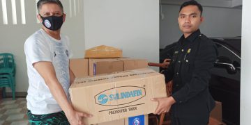 Iwan Budianto Donasikan masker untuk kampung tangguh