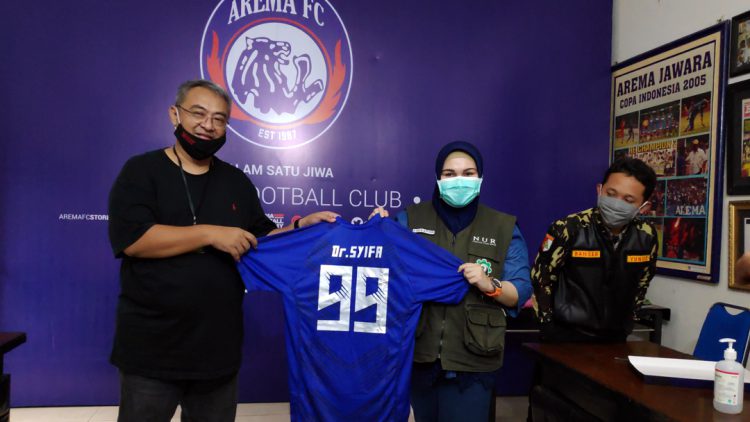 Dokter Syifa Dapat Kejutan dari Arema Saat Rapid Test Tahap 2