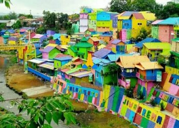 Kampung Warna-warni Jodipan Siap Buka Lagi