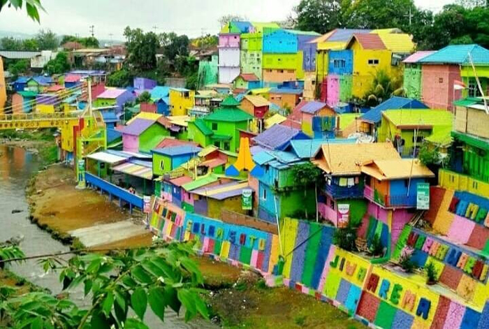 Kampung Warna-warni Jodipan Siap Buka Lagi