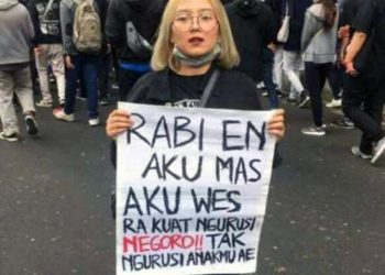 Cerita di Balik Demo Penolakan Omnibus Law di Kota Malang