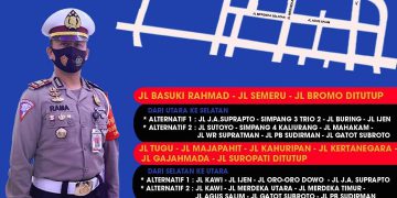 Demo Tolak Omnibus Law Jilid 3 di Kota Malang, Ada Rekayasa Lalu Lintas