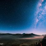 Fenomena Milky Way di Bromo (Instagram:oechiechan)