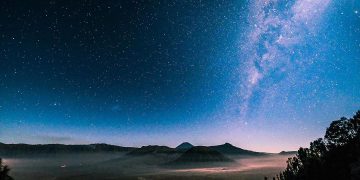 Fenomena Milky Way di Bromo (Instagram:oechiechan)
