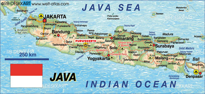 Jarak Malang dengan Kota-kota Lain di Pulau Jawa-Madura