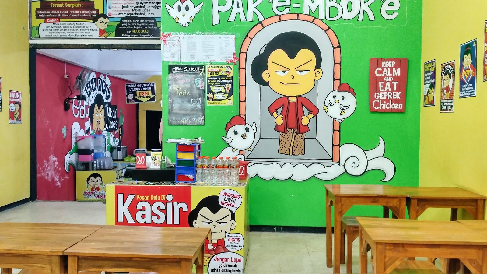 ayam geprek mbok judes