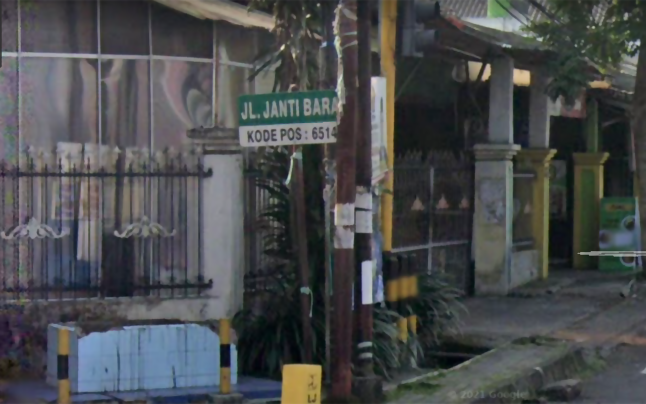 nama jalan janti malang