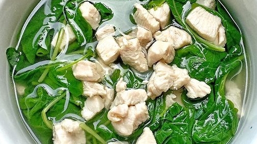 Bayam bening ayam