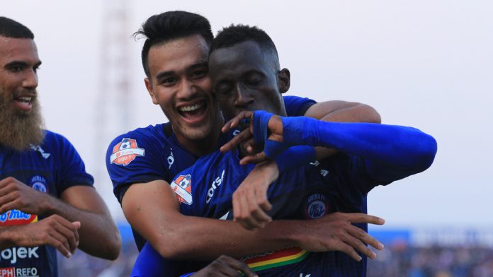 Makan Konate Ungkapkan Kunci Arema Tundukkan Barito Putera