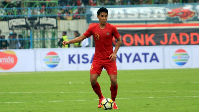 Hanif Sjahbandi saat membela timnas Indonesia