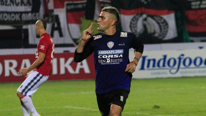 Selebrasi Gol di Piala Bhayangkara