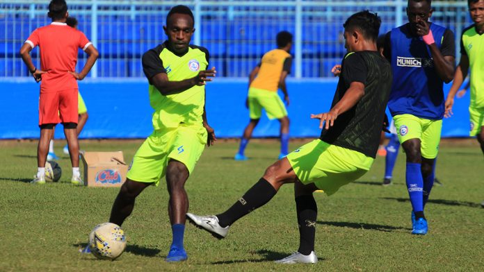 Sebelum Libur, Pemain Arema Dihajar Latihan Intensif