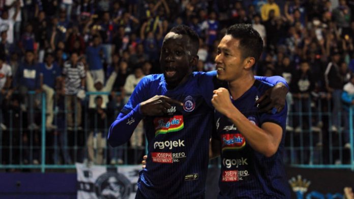 Hasil Pertandingan Liga 1 2019 Arema FC vs Semen Padang: 1-0
