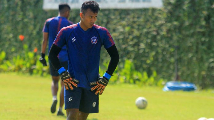 Kiper Muda Arema Kangen Latihan Bersama