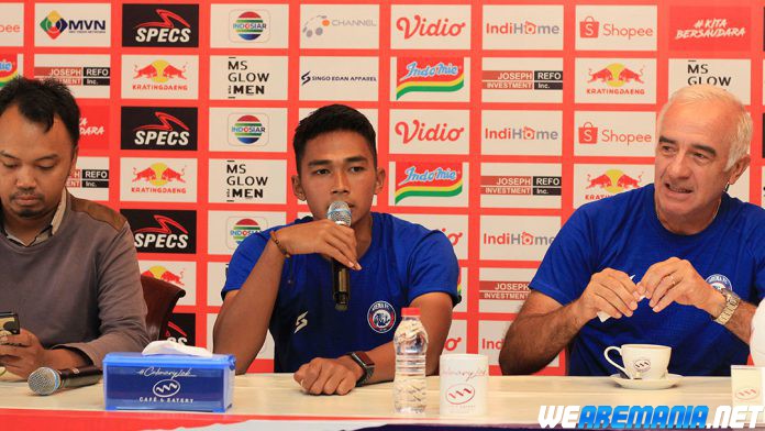 Bagas Adi Nugroho Ingin Arema Menangi Laga Kandang Perdana