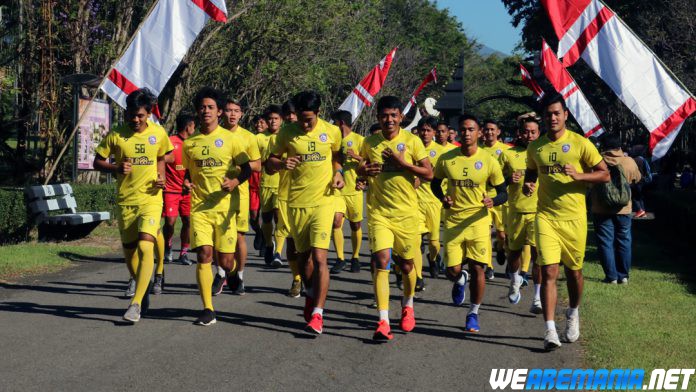 Bersyukur Latihan Khusus Arema di Kebun Raya Purwodadi Berjalan Lancar