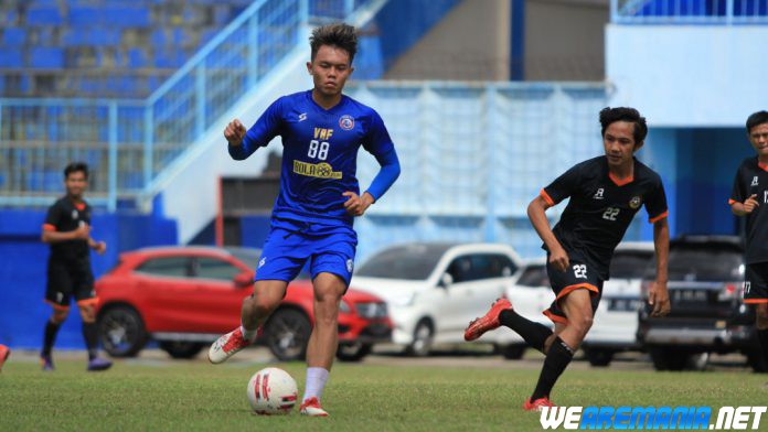 Debut Vikrian Akbar Bersama Arema