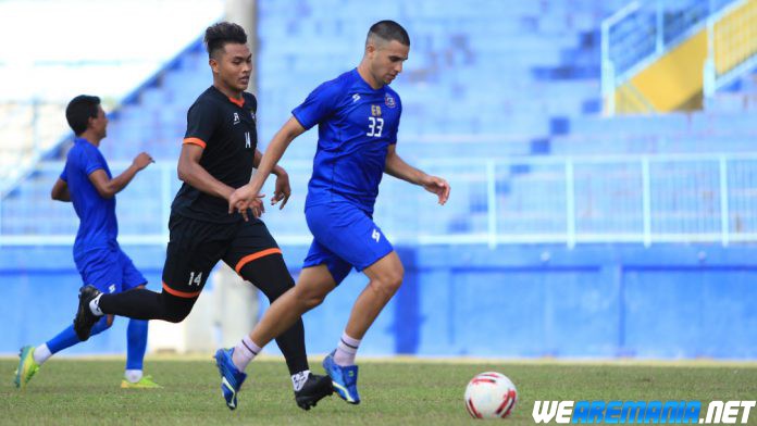 Arema Rencanakan Uji Coba Terakhir di Pekan Kedua September
