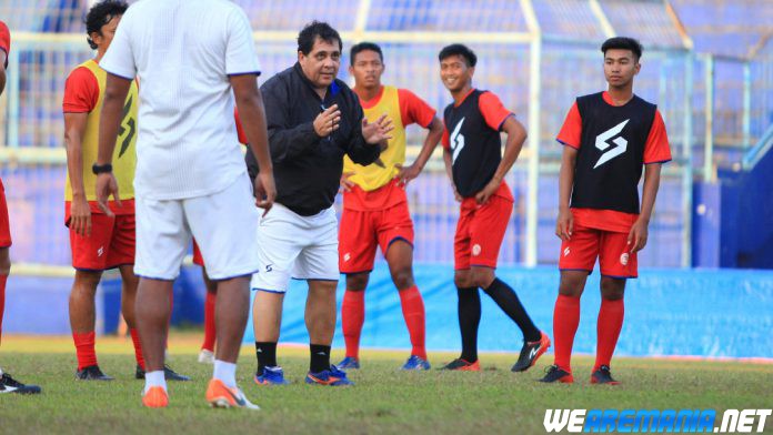 Pemain Arema Tak Boleh Bosan Dengan Pengulangan Materi Latihan