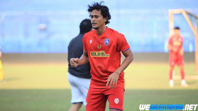Suasana Latihan Perdana Arema Setelah Bruno Smith Terindikasi Covid-19