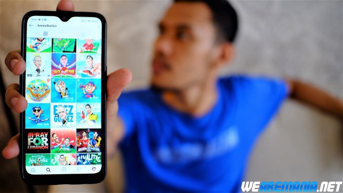Sosok Aremania di Balik Akun Krewol Kartun