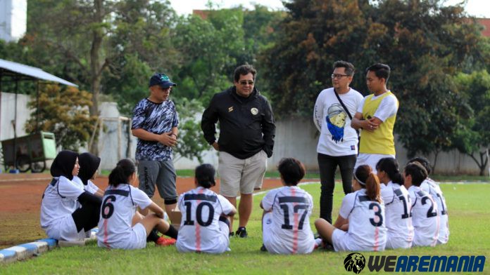 Latihan Arema Putri Kedatangan Carlos Oliveira