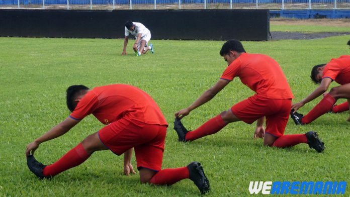 Kondisi Fisik Pemain Arema Terus Ditingkatkan