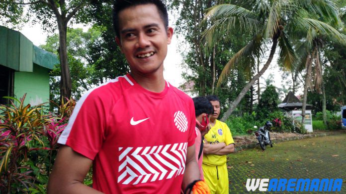 Muhammad Roby Tampak Mengikuti Latihan Arema
