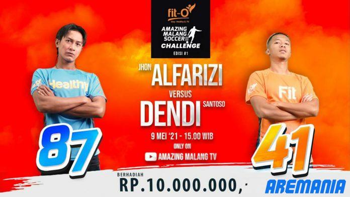Amazing Malang Soccer Challange Mempertemukan Dua Bintang Arema