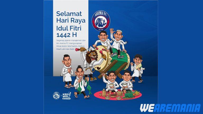Ucapan Selamat Hari Raya Idhul Fitri Unik dari Arema - Wearemania