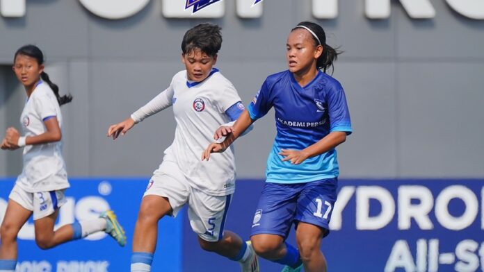 Arema Putri U-18 Taklukkan Akademi Persib Bandung di Laga Perdana Hydro Plus Soccer League All-Stars 2026